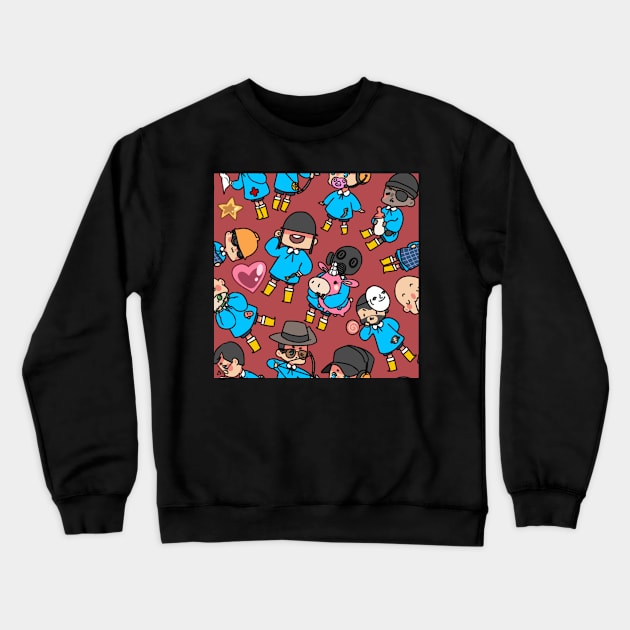 TF2 kiddies Crewneck Sweatshirt by Velvetcat09